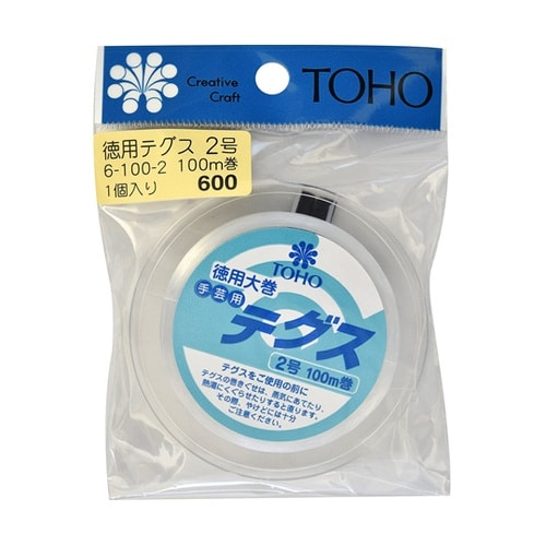 テグス 太さ約0.23mm×約100m巻
