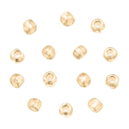 スリーカットビーズ 糸通しビーズ 外径約