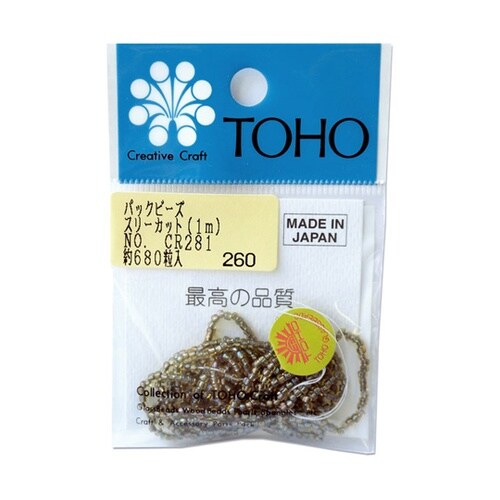 スリーカットビーズ 糸通しビーズ 外径約