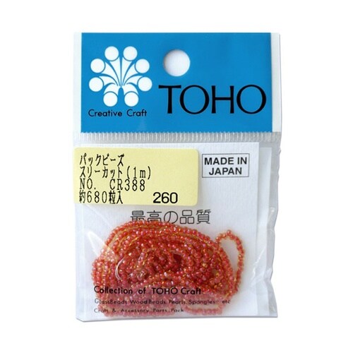 スリーカットビーズ 糸通しビーズ 外径約