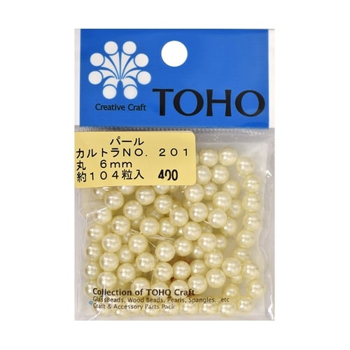 丸型パール 外径約6mm 約104個入