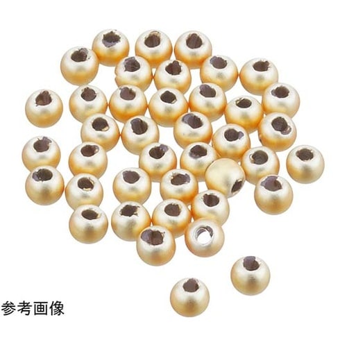 つや消し金パール 外径約2mm 約250