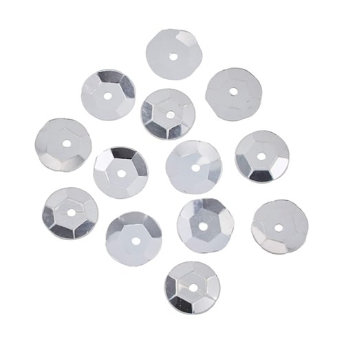 スパングル 亀甲 約8mm 約100枚入