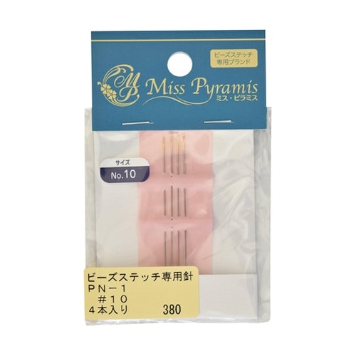 ビーズステッチ専用針 #10 4本入 T
