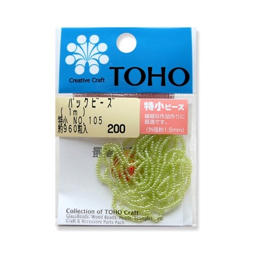 特小ビーズ 糸通しビーズ 外径約1.5m