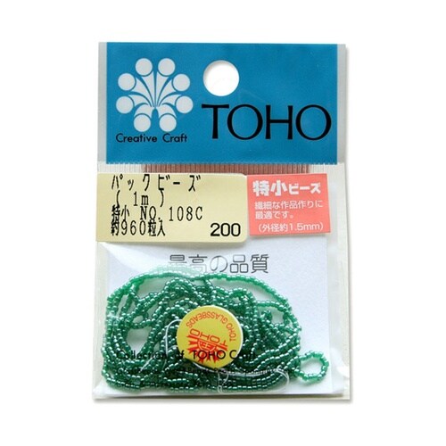 特小ビーズ 糸通しビーズ 外径約1.5m