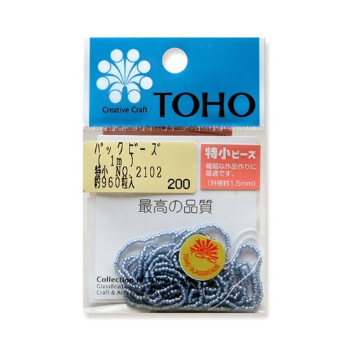 特小ビーズ 糸通しビーズ 外径約1.5m