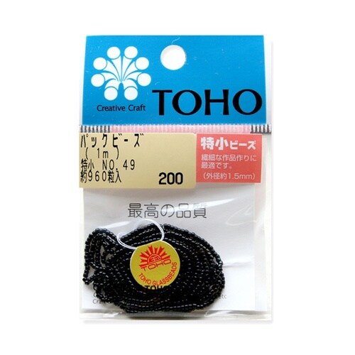 特小ビーズ 糸通しビーズ 外径約1.5m