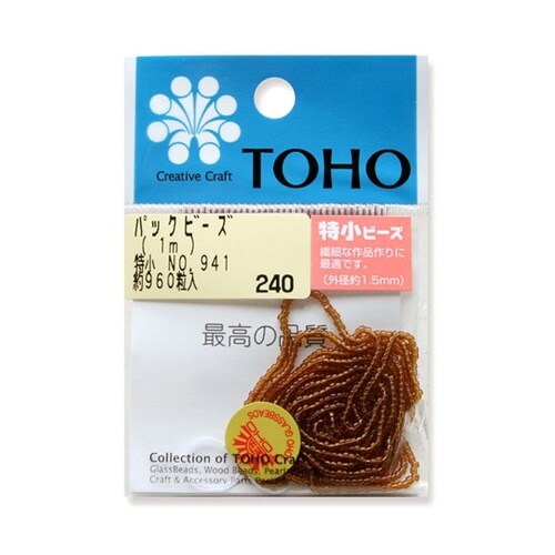 特小ビーズ 糸通しビーズ 外径約1.5m