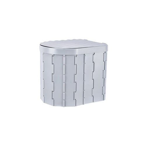 簡易トイレ 凝固剤12個付き グレー N