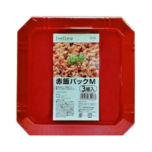 フィーリング 赤飯パック M 3組入