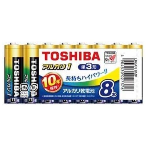 アルカリ1 単3電池 8本入 LR6AN