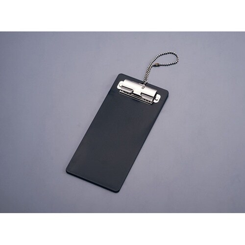 伝票クリップ 小 黒(チェーン付) ED