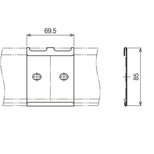 セパレーター継ぎ金具 15RDF2G