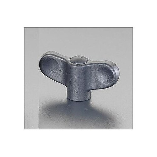 55mm/ M6 真鍮雌ねじノブ(ブラッ