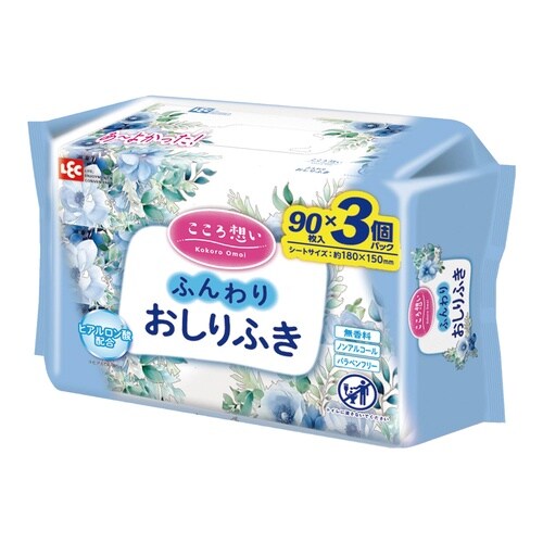 こころ想い ふんわりおしりふき 90枚×