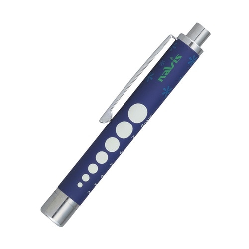 ラバー調ソフトLEDペンライト ネイビー