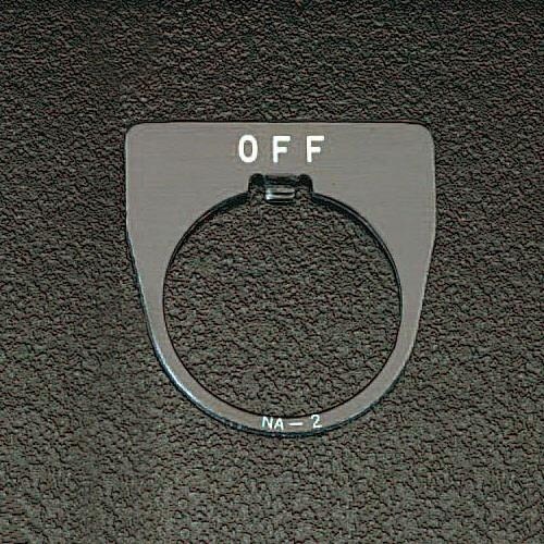 EA940DC−22 30mm 銘板(OFF)