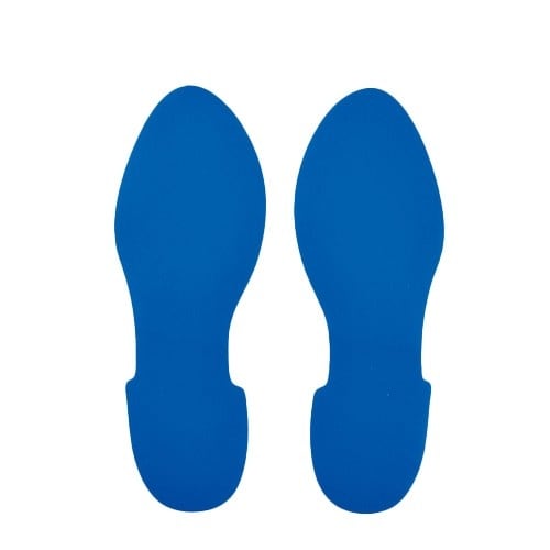 EA944DJ−34 足型ステッカー(青/2枚)