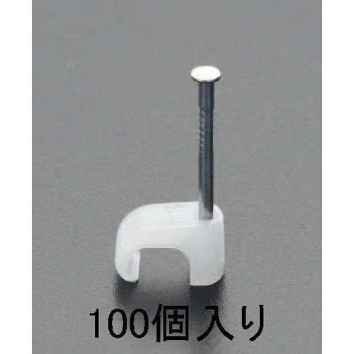 EA947D−6 4x6 mm 平型ケーブルクリッ