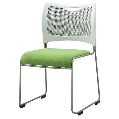 EA956XF−21 スタッキングチェアー(ホワイ