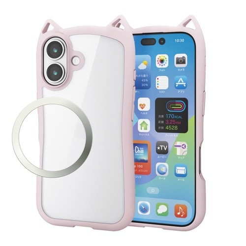 iPhone17 ケース 猫耳 サクラ