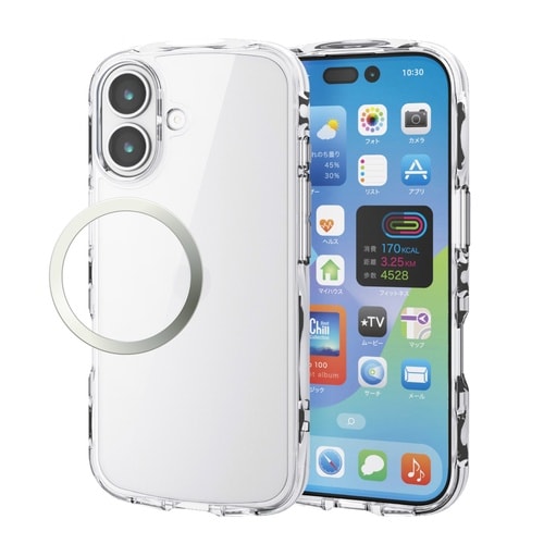 iPhone17 耐衝撃ケース オールクリア