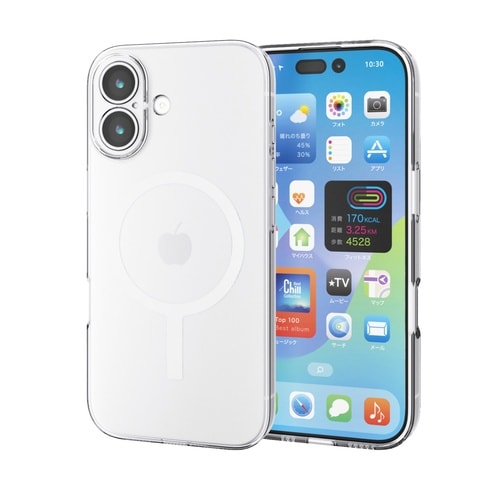 iPhone17 ソフトケース 極限 磁力 クリア