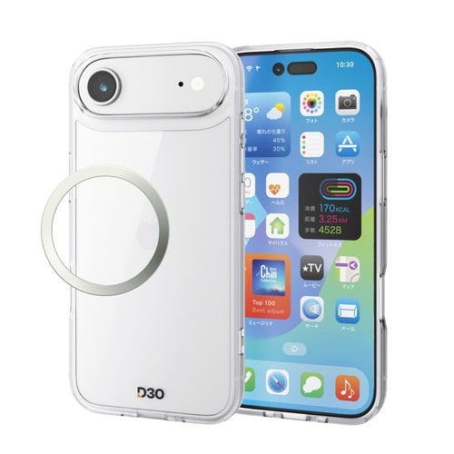 iPhone Air ケース D3O オールクリア