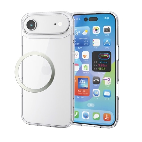 iPhone Air ガラスケース クリア