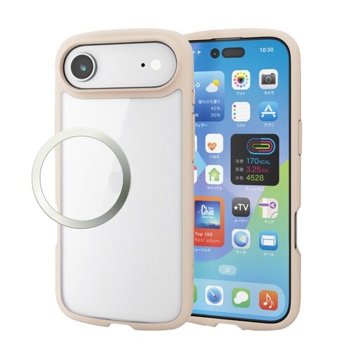 iPhone Air 耐衝撃ケース ベージュ
