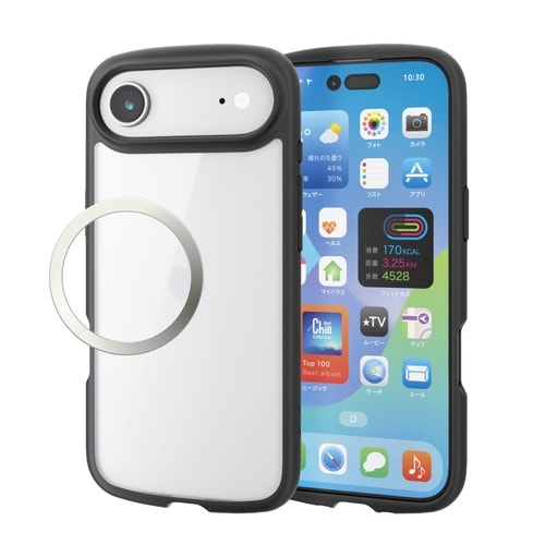 iPhone Air 耐衝撃ケース ブラック