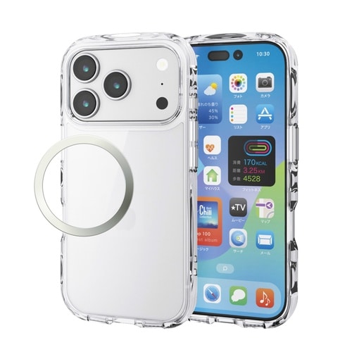 iPhone17Pro 耐衝撃ケース オールクリア