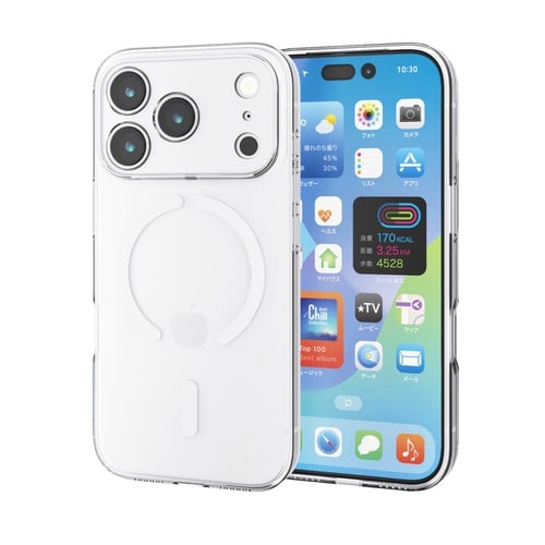 iPhone17Proソフトケース 極限磁力クリア