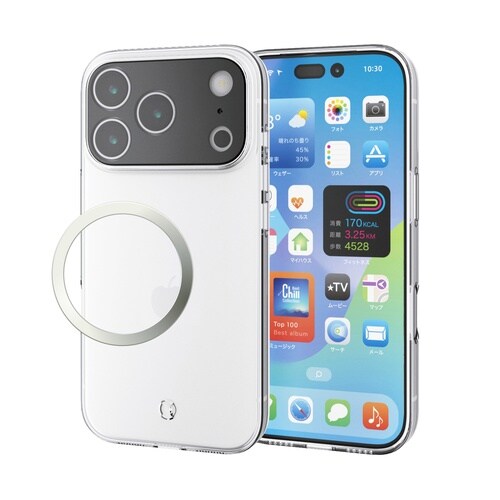 iPhone17Proソフトケースレンズ保護クリア