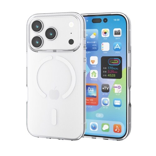 iPhone17Pro ソフトケース 磁力装着 黒