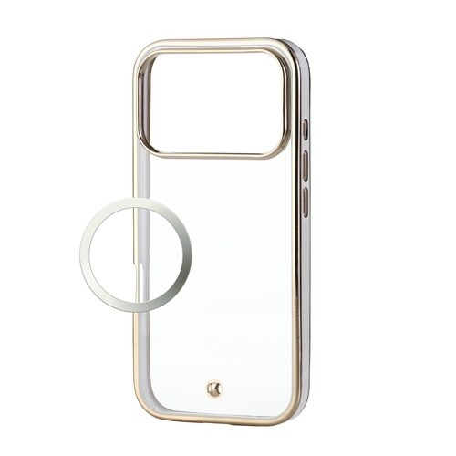 iPhone17Proソフトケースメタルグレージュ