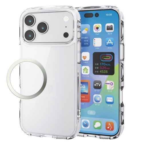 iPhone17ProMax 耐衝撃ケース クリア