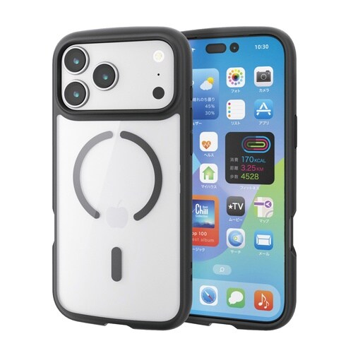 iPhone17ProMax耐衝撃ケース ブラック