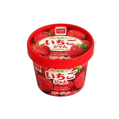 感動素材いちごジャム紙カップ 120g x12個