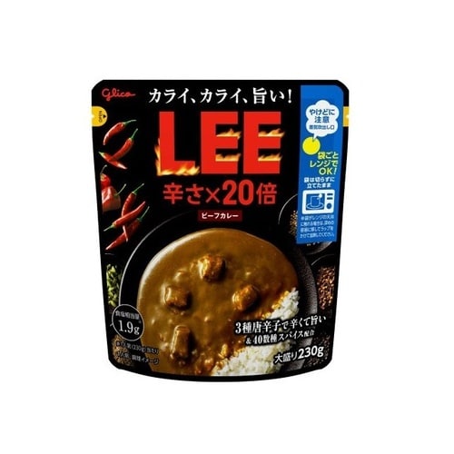 ビーフカレーLEE大盛辛さ20倍 x5個