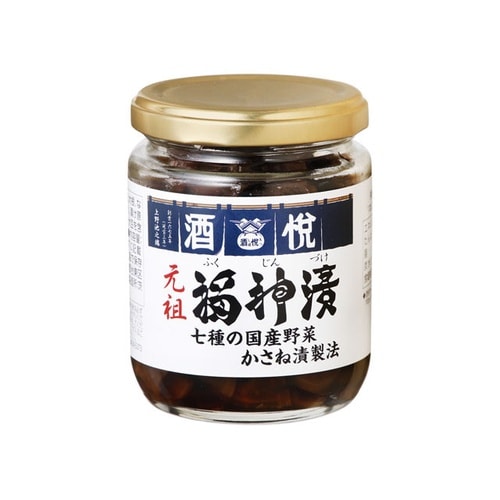 酒悦暖簾 元祖福神漬 200g x24個