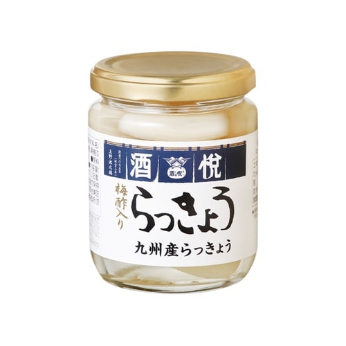 酒悦暖簾 梅酢入りらっきょう 110g x24個