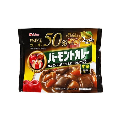 プライム バーモントカレー 中辛 103g x6個