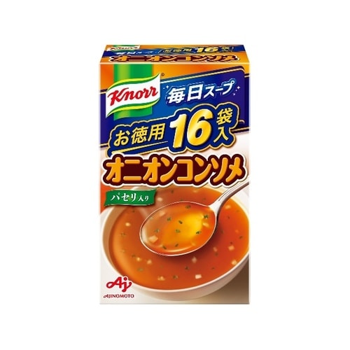 毎日スープオニオンコンソメ16袋 x12個