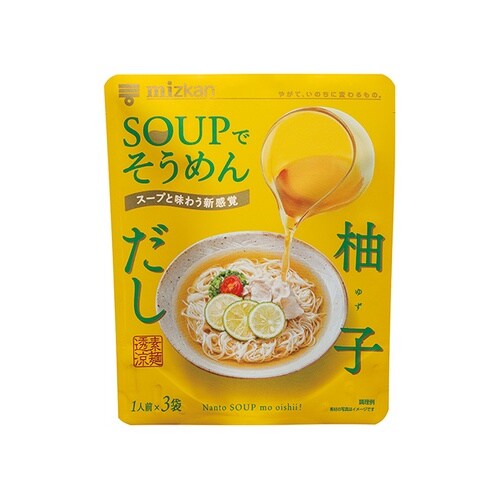 SOUPでそうめん 柚子だし 78g x12個