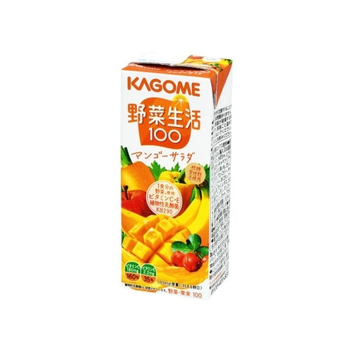 野菜生活100マンゴーサラダ 200ml x12個