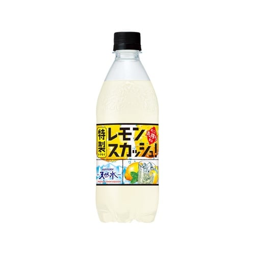 天然水特製レモンスカッシュ ペット x24個