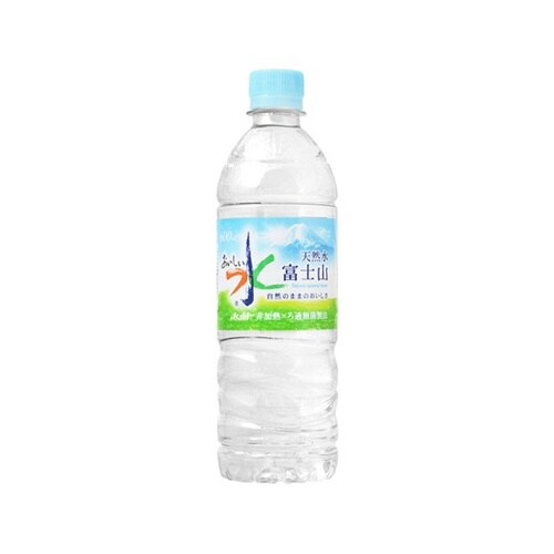 おいしい水 富士山 ペット 600ml x24個