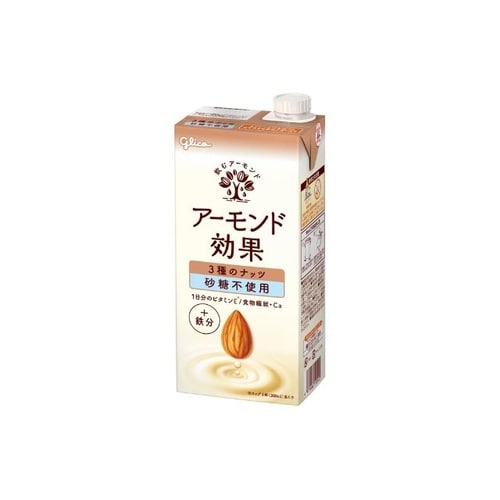 アーモンド効果3種ナッツ砂糖不使用 1Lx x1個